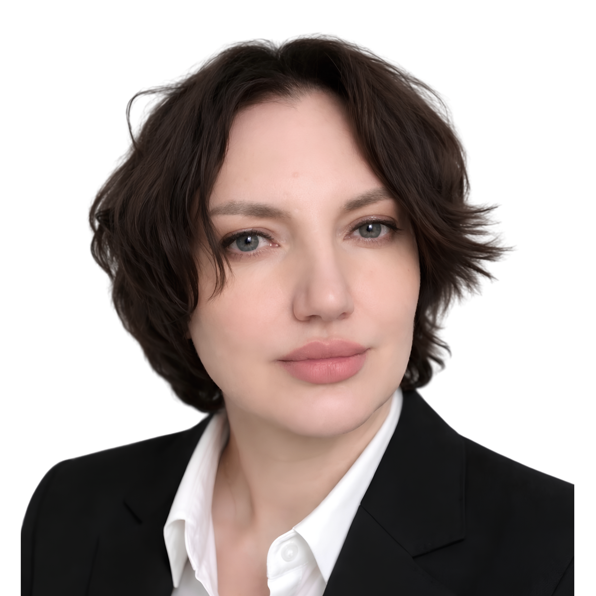 Portrait of Olena Udovychenko, CFO-Partner and investment consultant